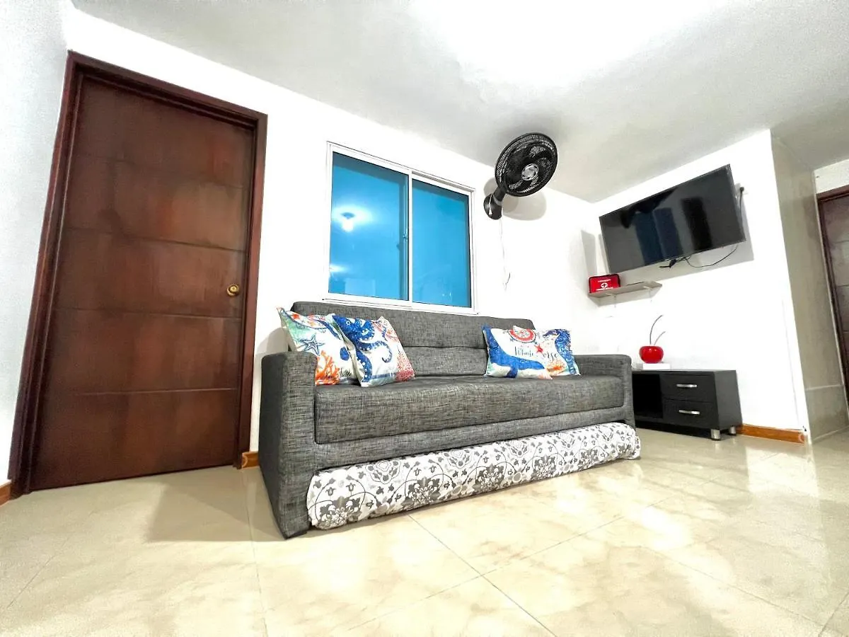 شقة Apartamentos Dnr 201B Rodadero Palanoa سانتا مارتا كولومبيا